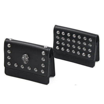 Golf rangefinder Portable Bag Golf Ball Bag Light Weight PU Material Golf Pouch Golf Rangefinder Carrying Case With Hooks Skulls