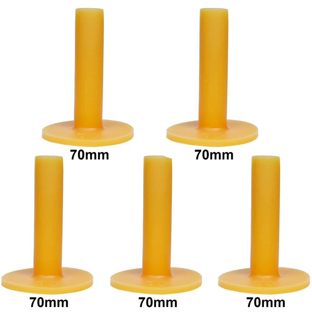 5Pcs/set Rubber Golf Tee Training Practice Ox Tendon Tee Golf Ball Holders