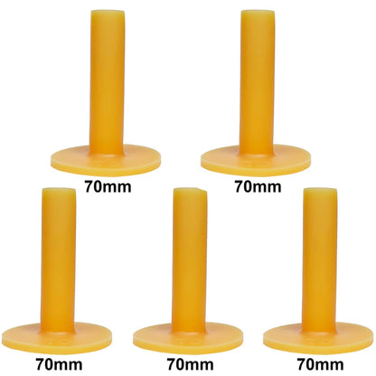 5Pcs/set Rubber Golf Tee Training Practice Ox Tendon Tee Golf Ball Holders
