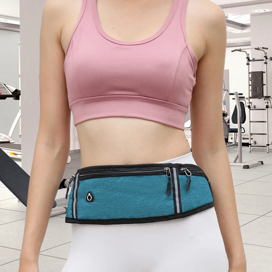 Running Belt Phone Holder Belt Waist Bag Waist Pack for Running Walking Cycling Camping Gym