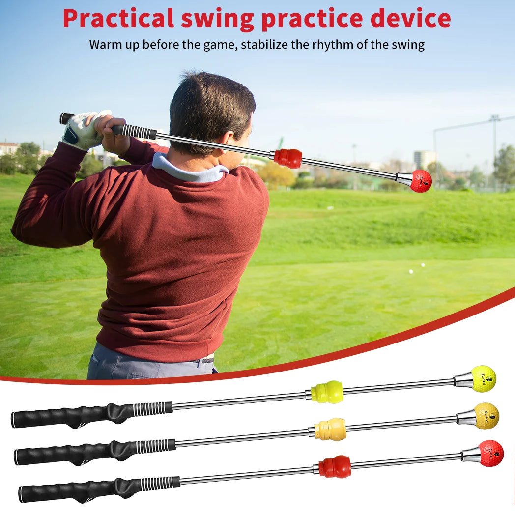 Caiton Golf Swing Stick Lag Trainer - Swing Training Aid For Golf Training and Golf Warmup Practice Stick-Multicolor Optional