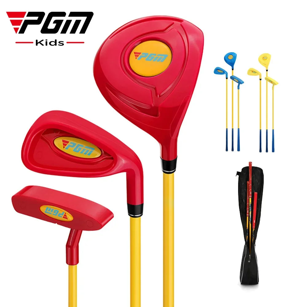 Golf Club Set Boy Girl Beginner's Golf Training Wood Iron Swing Putter Bag Gift JRTG011