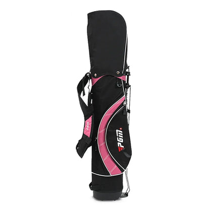 3-12 Age Golf Children's Bag High quality Boys Girls Stand Ball Bag Nylon Portable Double Shoulder Strap Backpack Qb023