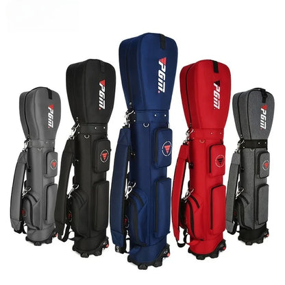 Golf Bag with Wheels Ultra-light Sport Standard Golf Bags Large Capacity Golf Aviation Ball Storage Multifunctional QB069