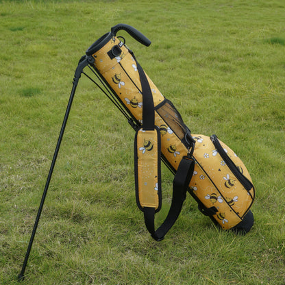 LivsinGolf Lightweight Sunday Golf Bag with Shoulder Strap & Stand -Easy to Carry and Durable Golf Bag