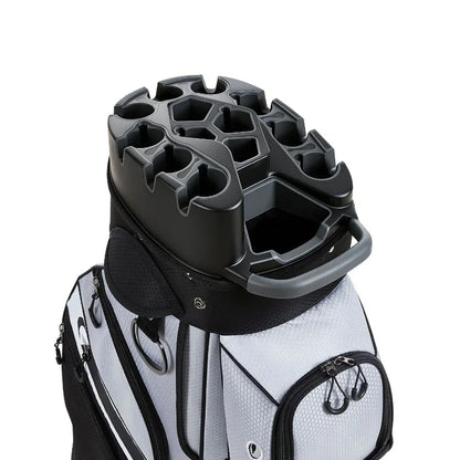 Golf Cart Bag, 14 Way Top Divider Organizer, Golf Club Bag with Full-length Divider, Handles, Storage Pockets, Shoulder Strap,