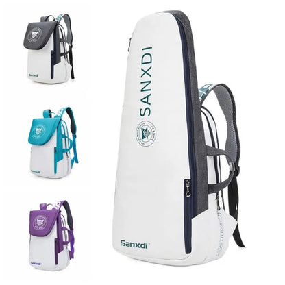 Foldable Tennis Paddle Backpack creative Handbag Badminton Racket Bag Expandable Tear Resistant Sports Bags Unisex