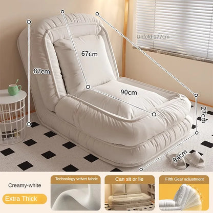 Comfortable Lazy Sofa for Napping and Sleeping - Huge Balcony/Bedroom/Room Furniture