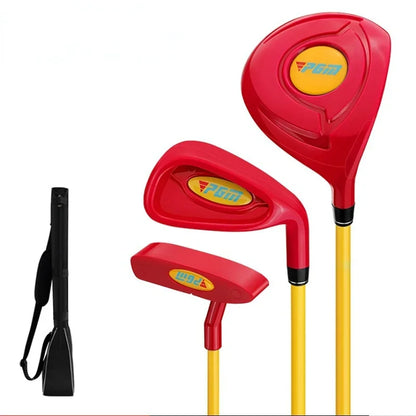 Golf Club Set Boy Girl Beginner's Golf Training Wood Iron Swing Putter Bag Gift JRTG011