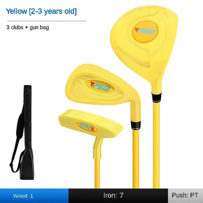 Golf Club Set Boy Girl Beginner's Golf Training Wood Iron Swing Putter Bag Gift JRTG011