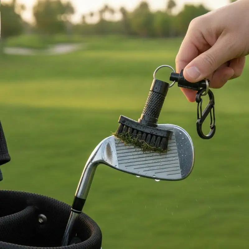 Mini Golf Club Cleaning Brush Groove Cleaner Portable Quick-Release Golf Accessories For Outdoor Golf Sports