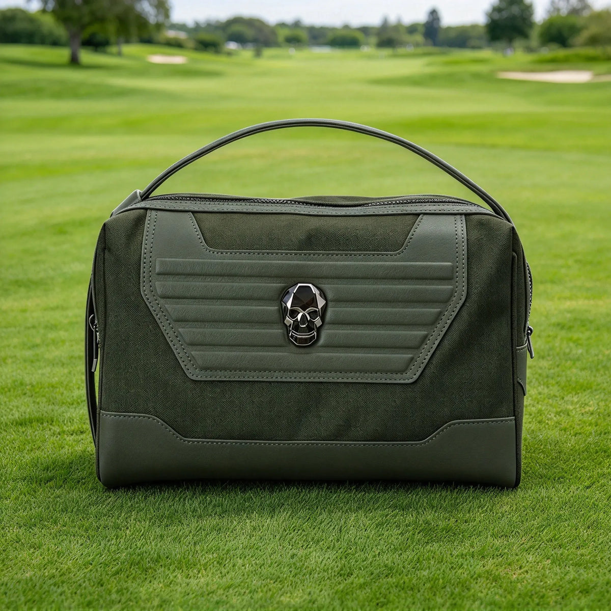 Korean Style Golf Hand Carry Pouch for Men & Women, Portable Sports Handbag, Multi-purpose Casual Golf Storage Bag