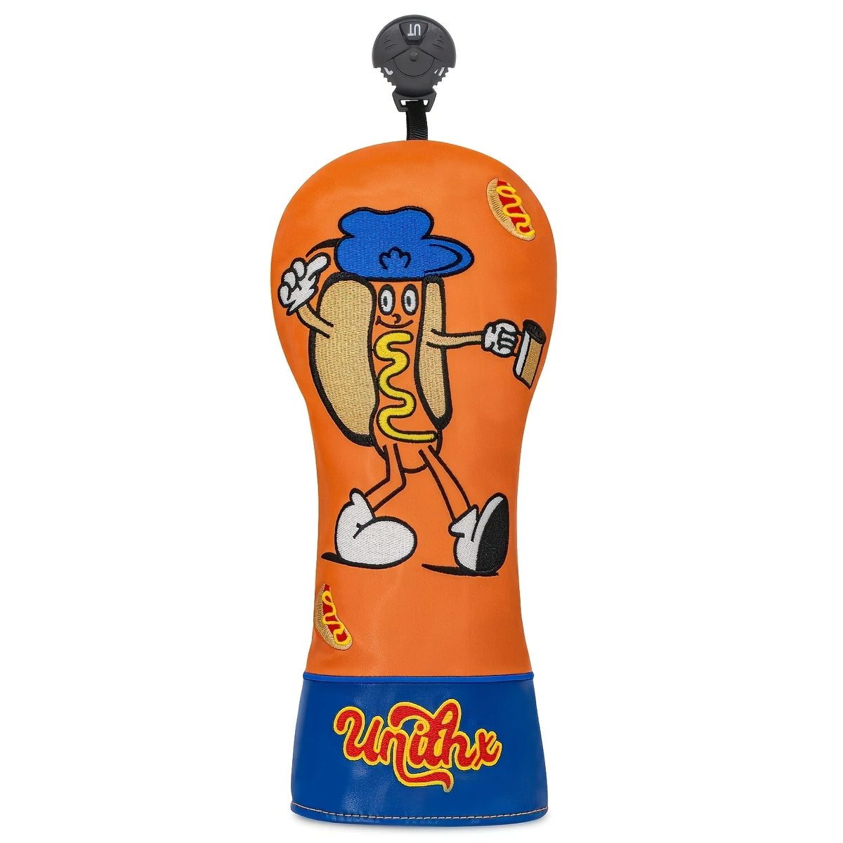 Hot Dog Design Style Golf Club Covers for 1pc/3pcs Driver, Fairway, Hybrids - Head Covers for Golf Clubs,