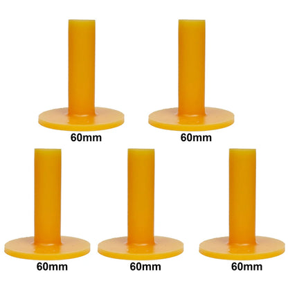 5Pcs/set Rubber Golf Tee Training Practice Ox Tendon Tee Golf Ball Holders
