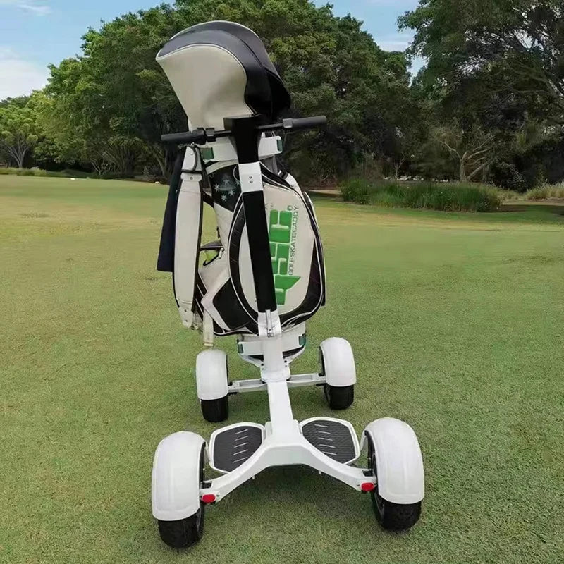 2025 New High Quality Lightweight Electric Club Car Golf Cart, Two Wheel Electric Mini Single Seat Electric Four Wheel Golf Cart