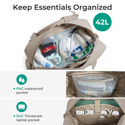 Tennis Badminton Rackets Bag Large Storage Outdoor Travel Sports Training Commuting Shoulder Bags Pickleball Paddle Handbag