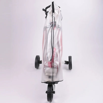 PVC Golf Bag Rain Cover Waterproof Clear Golf Cart Travel Bag Golf Bag Protector Golf Trolley Rain Bag Outdoor Sporting Supplies