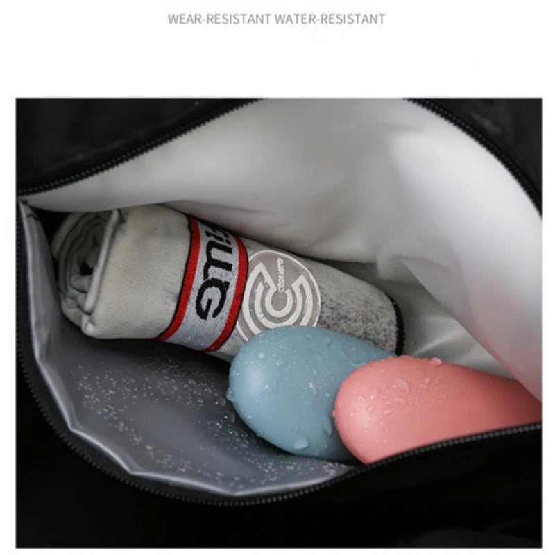Golf Boston Bag Golf Clothing Bags Travel Business Handbag Large-capacity Crossbody Handbag Soft PU Leather Sports Fitness Gifts