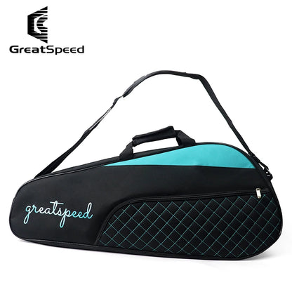 Greatspeed 3-6Pcs Tennis Badminton Raquet Sports Bag One Shoulder Pack Men Women Simple Racket Bags