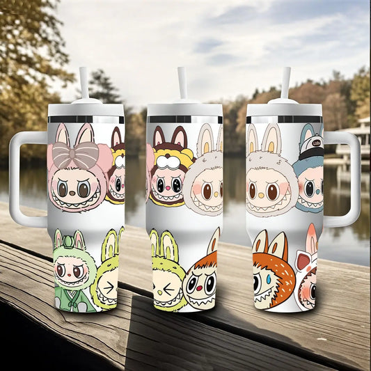 40oz Fairy-themed Insulated Car Tumbler - Ice & Heat Retaining Stainless Steel Cup