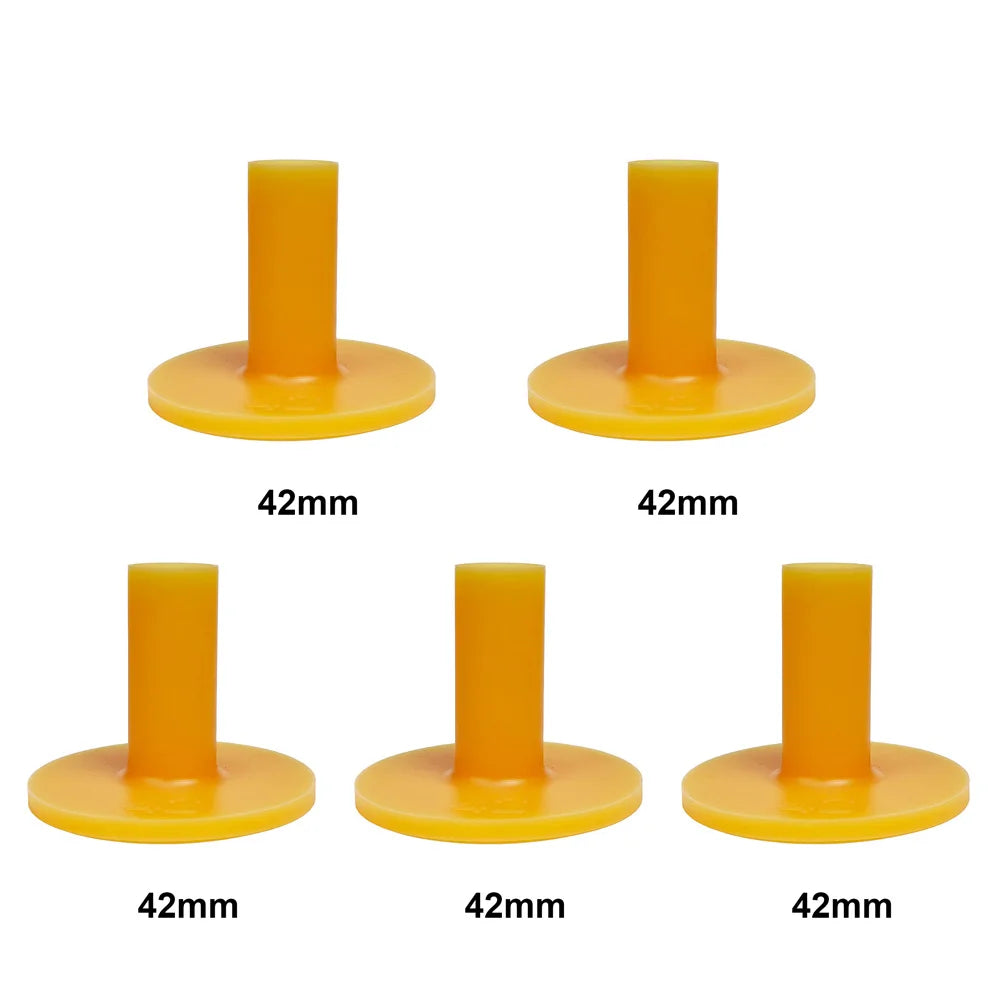 5Pcs/set Rubber Golf Tee Training Practice Ox Tendon Tee Golf Ball Holders