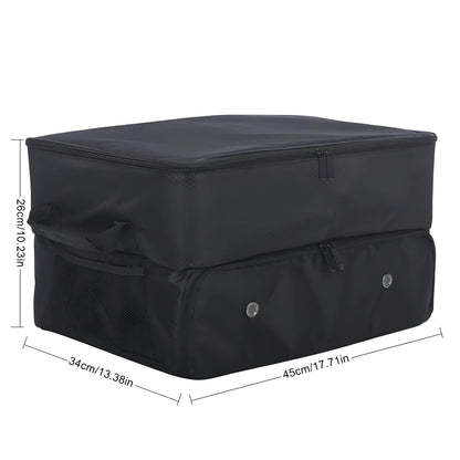 Golf Trunk Organizer Oxford Shoe Compartment Waterproof Large Capacity Car Storage Bag Sport Accessories Travel Tote Ventilated