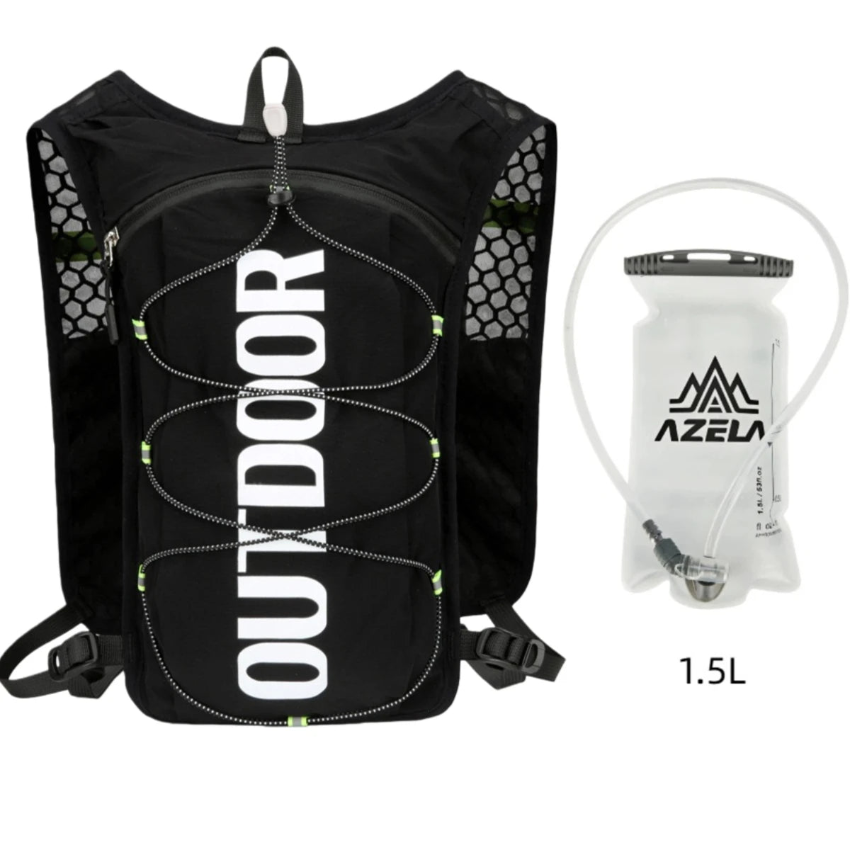 1PCS Running Hydration Vest Backpack,Lightweight Water Backpack,Hydration Backpack Running Vest for Hiking Biking for Women Men