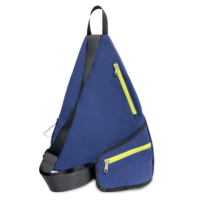 Jusenda Oxford Fashion Sports Fitness Bags, Pickle Ball Sling Bags, Tennis Padel Ball, Table Tennis Crossbody Backpack, Handbag