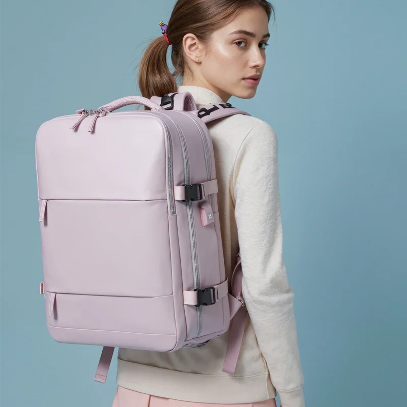 Concise USB Charging Laptop Backpack Women Bag High Quality Nylon Business Computer Backpack Women Outdoor Travel Backpack Women