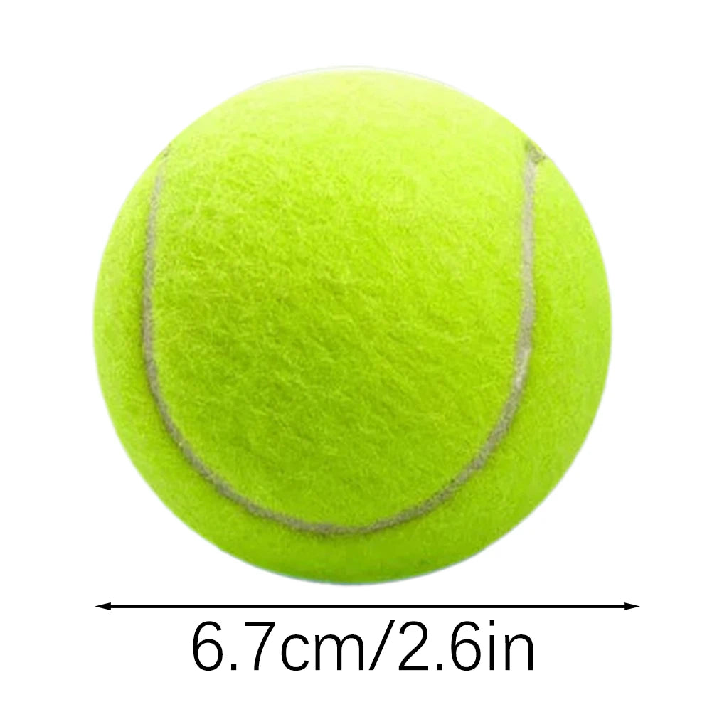 10pcs Tennis Balls With Mesh Carry Bag Practice Ball High Elasticity Pet Dog Playing Balls Outdoor Sports For Tennis Training