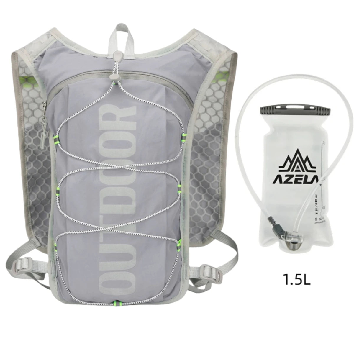 1PCS Running Hydration Vest Backpack,Lightweight Water Backpack,Hydration Backpack Running Vest for Hiking Biking for Women Men