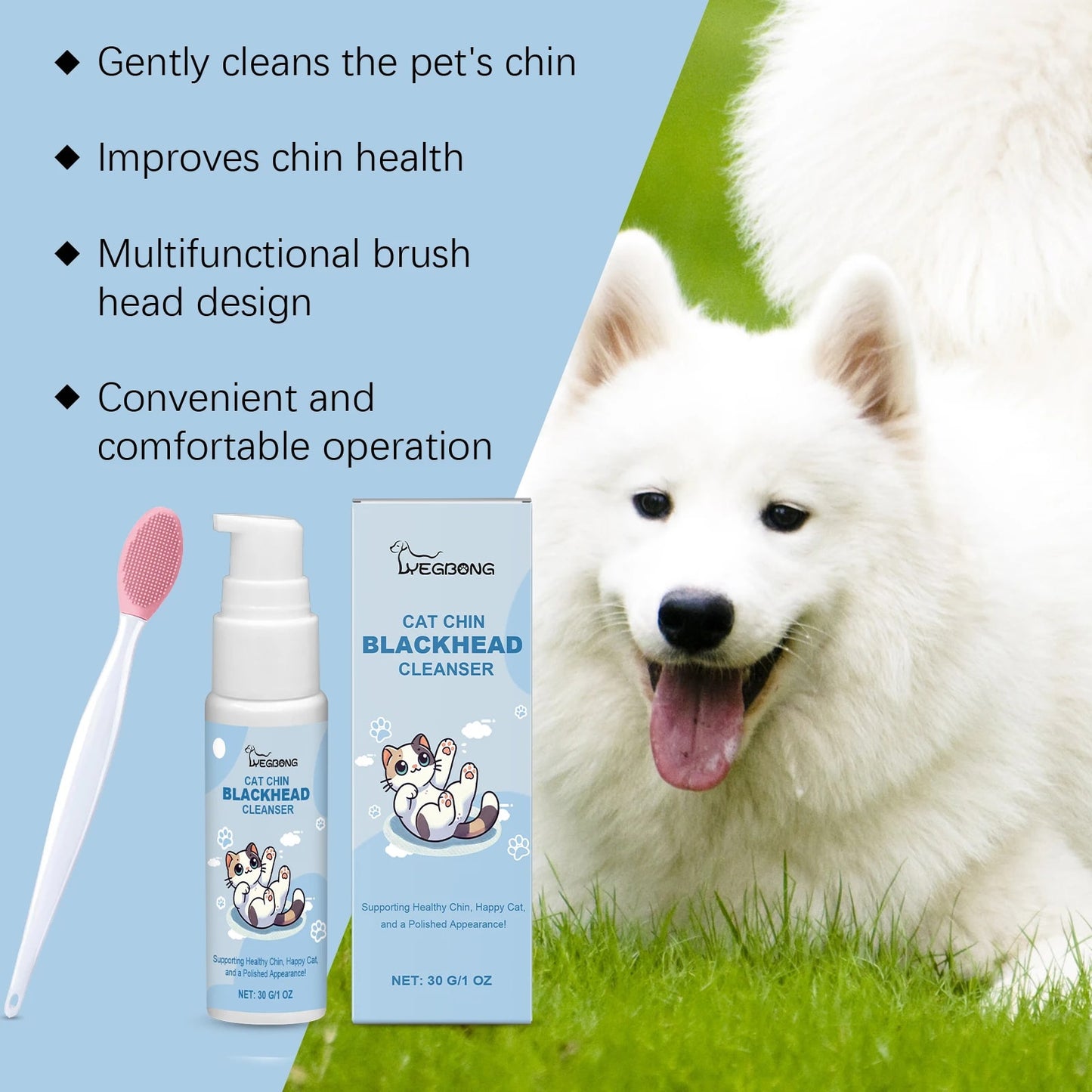 Pet Oral Care Kit | Gentle Dental Cleaning Solution | Plaque Tartar Control | For Dogs And Cats | Mouth Hygiene | Sensitive Oral Care