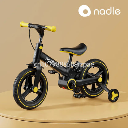 Exquisite Durable And Lightweight Children's Bicycle Bike 2-in-1 Multi Functional Foldable  Bicycle Sliding Bike