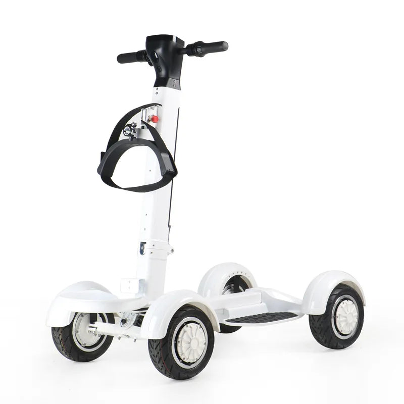 2025 New High Quality Lightweight Electric Club Car Golf Cart, Two Wheel Electric Mini Single Seat Electric Four Wheel Golf Cart