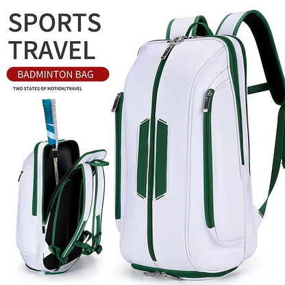 1PCS Tennis Backpack Tennis Bag for Women Men - Tennis Bag Holds 2 Rackets, Badminton Squash, Pickleball Paddles Balls
