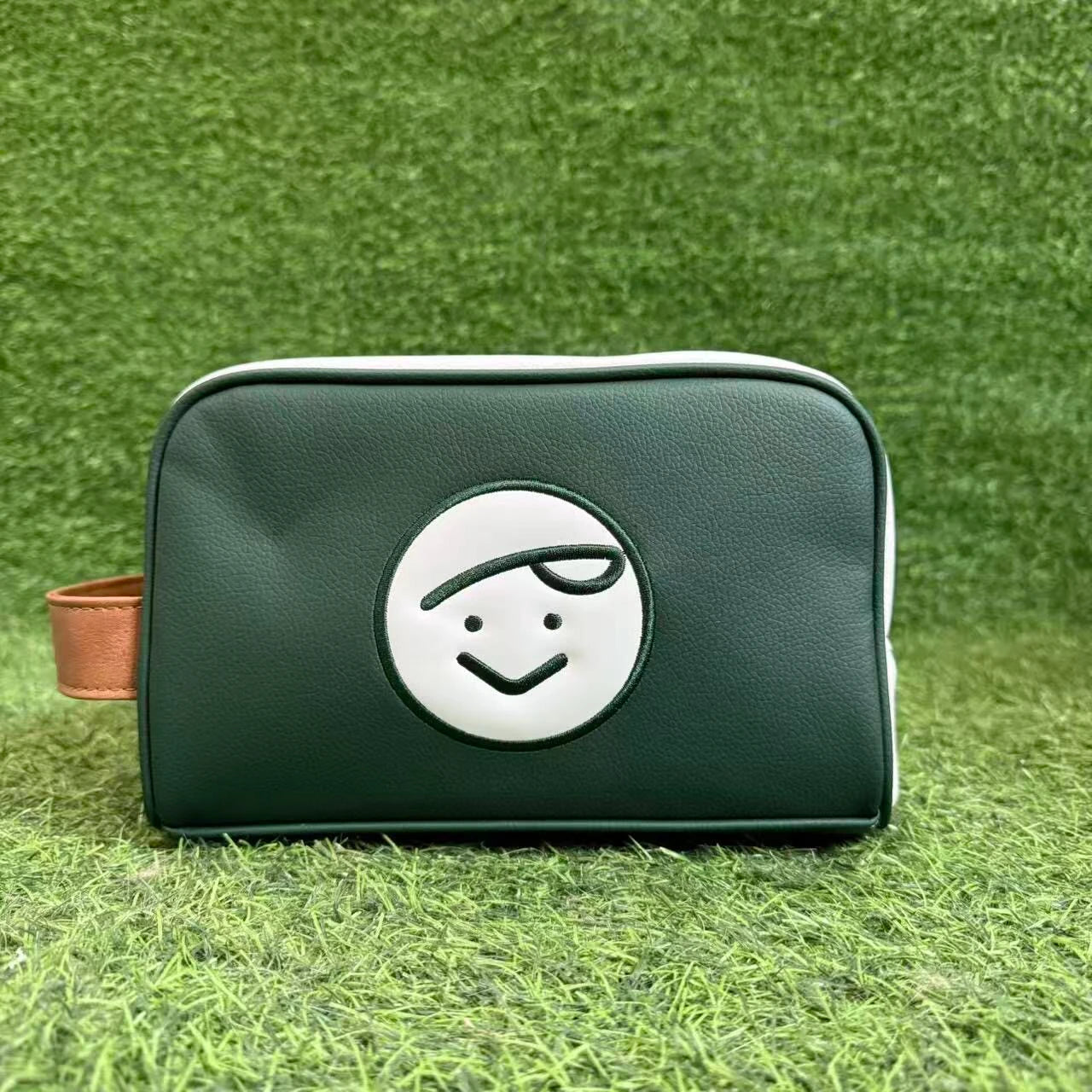 Korean Style Golf Handbag for Men Women, Large Capacity Carry Pouch, Golf Gear Storage Bag