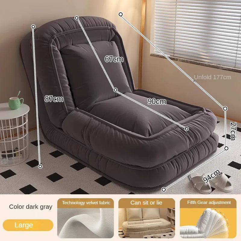 Comfortable Lazy Sofa for Napping and Sleeping - Huge Balcony/Bedroom/Room Furniture