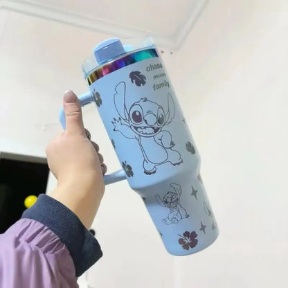 New Cute 40oz Stainless Steel Insulated Cup 1180ml 304 Stainless Steel Vacuum Insulated Car Coffee Cup Sports Outdoor Travel