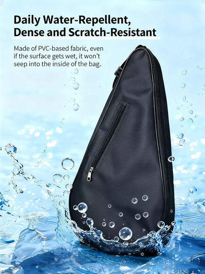 Jusenda Racket Bag, Peak Racket Cover, Wear-Resistant, Waterproof, Thickened Multi-Functional Design, Lightweight Tennis Bag