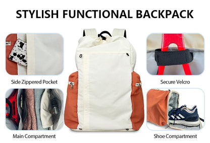 Jusenda Portable Outdoor Tennis Racket Bag Lightweight Drawstring Basketball Badminton Backpack for Men Women Travel Hiking Bag