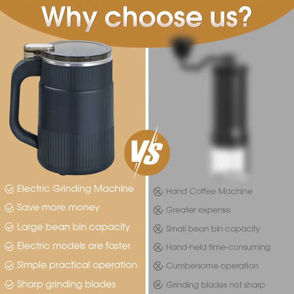 Beans Spices Grains Grinder Multifunctional Small Powder Machine Fast Grinding Cereal Nuts Grinder Household Kitchen Supplies