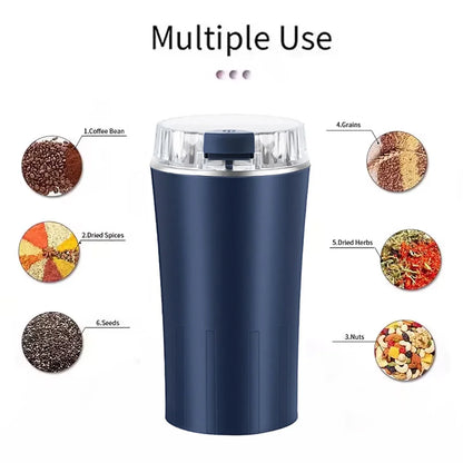 110V/220V Electric Grain Grinder 8 Blades Coffee Beans Grinders 300W Stainless Steel Nuts Bean Grain Mill Herbs Grinding Machine
