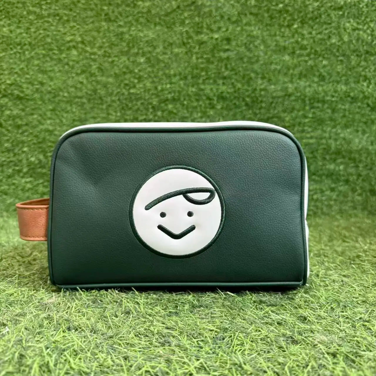 Korean Style Golf Handbag for Men Women, Large Capacity Carry Pouch, Golf Gear Storage Bag