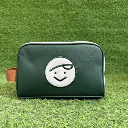 Korean Style Golf Handbag for Men Women, Large Capacity Carry Pouch, Golf Gear Storage Bag