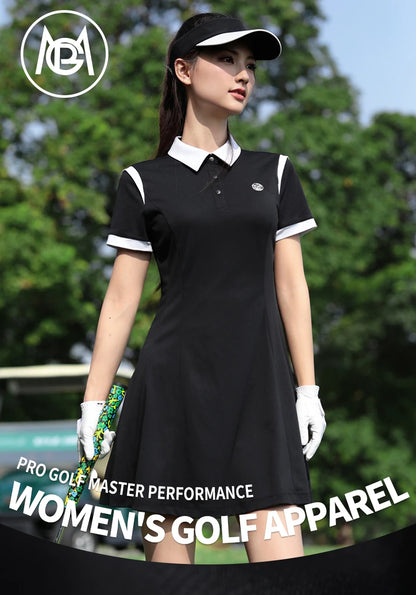 Pgm spring/summer golf clothing women's short skirts women's dresses women's dresses tennis skirts sports skirts summer