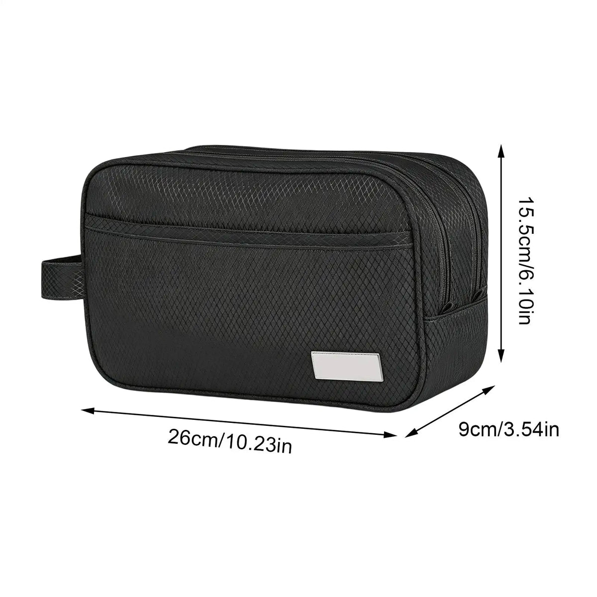 Golf Handbag Portable Ergonomic Zipper Storage Pouch Cell Phone Purse For Work Office Business Commuting Traveling Outdoor