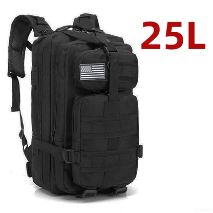 25L/50L 1000D Nylon Golf Waterproof Trekking Fishing Hunting Bag Backpack Outdoor Rucksacks Tactical Sports Camping Hiking