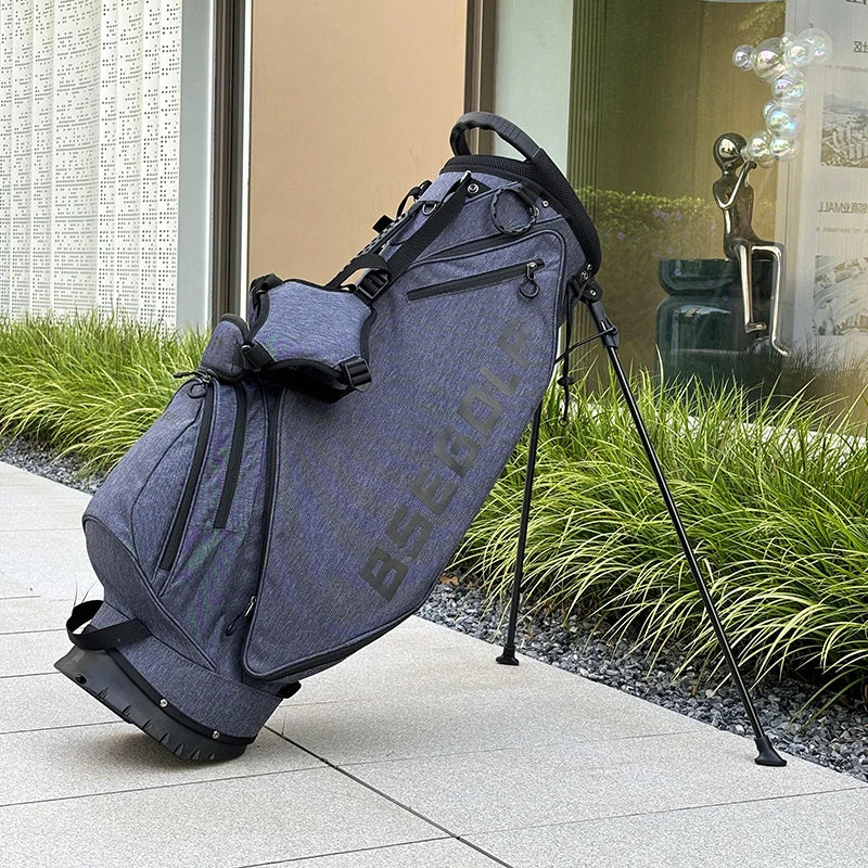 Ultra Lightweight Golf Stand Bag, 5 Dividers Golf Club Bag with Double Shoulder Straps,Wear-Resistant Waterproof Nylon Material