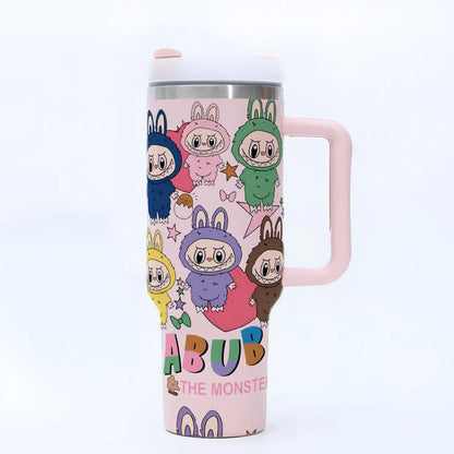40oz Fairy-themed Insulated Car Tumbler - Ice & Heat Retaining Stainless Steel Cup