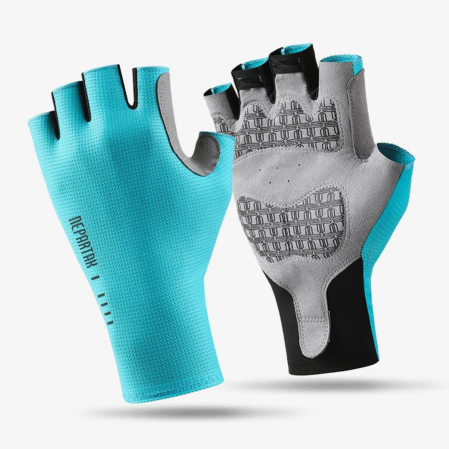 New Team cycling Gloves Half Finger Outdoor Road Bike Sport Gloves Men women sports equipment